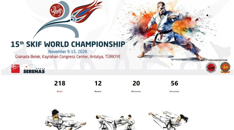SKIF World Championship 2026 Antalya/TÜRKİYE